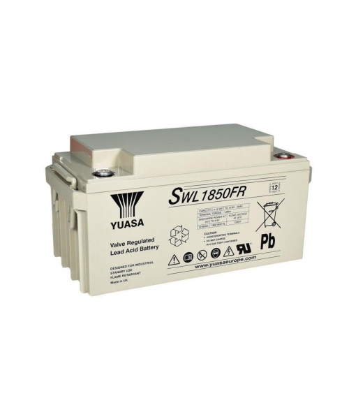 Battery Lead 12V 72Ah Yuasa (350X166X174) (SWL1850FR) 