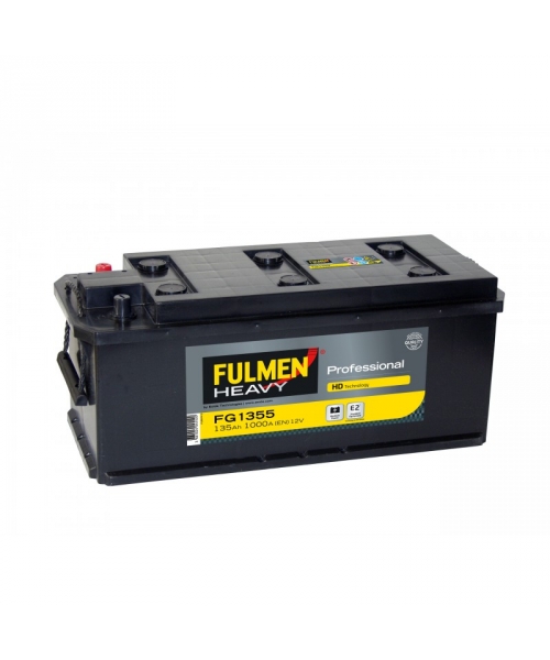 Batterie Plomb FULMEN 12V 135Ah 900A 513x175x209mm +G (FG1355)