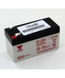 Batterie Plomb 12V 1.2Ah (97x42x55) Yuasa (Y1.2-12CNFR)