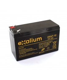 Batterie Plomb 12V 7.2Ah (151x65x102) Exalium (EXA7.2-12)