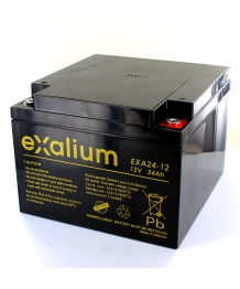 Batterie 12V 24Ah (166x175x125) EXALIUM (EXA24-12)