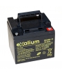 Batteria 12V 40Ah (198 x 166 x 171) EXALIUM (EXA40 - 12)