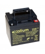 Battery 12V 40Ah (198 x 166 x 171) EXALIUM (EXA40 - 12)