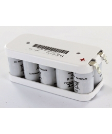 Batterie Ni-Cd 12V 1,6Ah 10VnTCS Flasques Saft (135745)