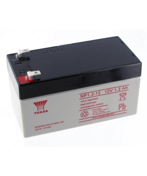 Battery 12V 1,2Ah for ECG Mac 500 HELLIGE - MARQUETTE