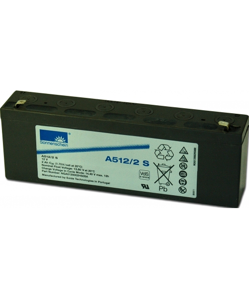 Battery 12V 2Ah for defibrillator 7501 KONTRON (ROCHE)