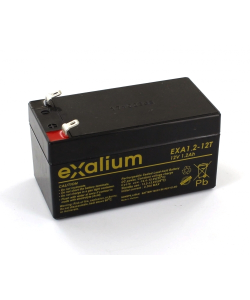 Batterie 12V 1,2Ah pour Ecg Physiograph C380 ODAM / BRUKER