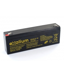 Batterie 12V 2.3Ah pour ECG ELI 250 MORTARA