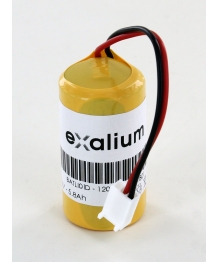 Pile lithium 3,6V 6Ah pour Daitem (BATLI01)