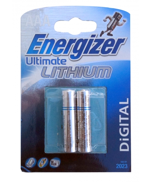 Blister 2 batterie 1, 5V AAA Energizer Lithium