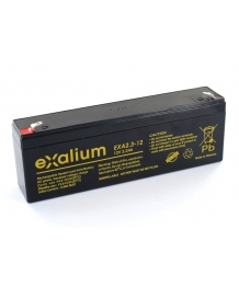 Batterie 12V 2.3Ah FR (178x34x67) Exalium (EXA2.3-12FR)