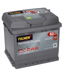 Battery lead 12V 50Ah (207 x 175 x 190 cm) + D startup Fulmen