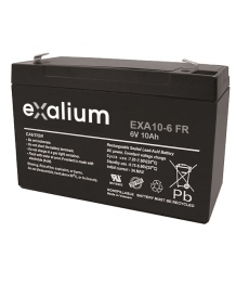 Battery 6V 10 en (151 x 50 x 100) Exalium (EXA10 - 6FR )
