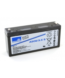 Batterie Plomb Gel 6V 3.5Ah (135 x 34.8 x 64.4) Exide (A506/3.5 S)