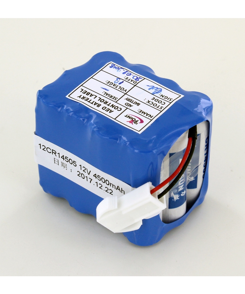Batterie 12V 4.5Ah pour défibrillateur AED PRO LIFEPOINT Vlad