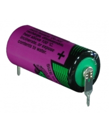 Pile Lithium 3.6V 1,5Ah 2/3AA 2 picots TADIRAN (SL761/PR)