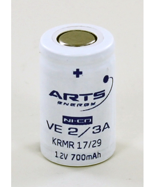Elément Ni-Cd 1,2V 700mAh VE2/3A (136633)