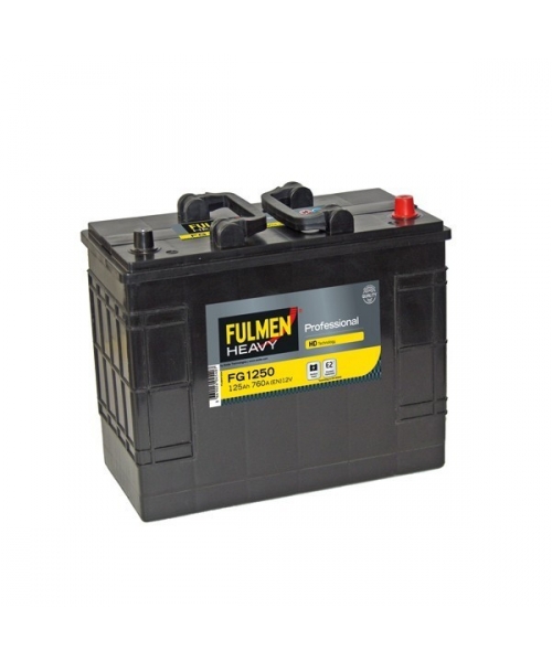 Batterie Plomb 12V 125Ah 760EN (350x173x280) +D (FG1250)