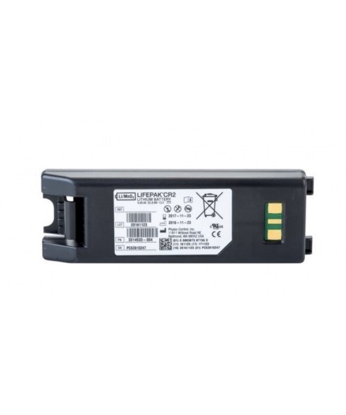Batterie 12V 4.85Ah pour défibrillateur Lifepack CR2 STRYKER (11141-000165)