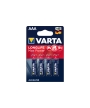 Blister di 4 batterie alcaline 1 5V LR03 MaxTech Varta