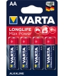 Blister 4 batteries alkaline 1 .5V LR6 MaxTech Varta