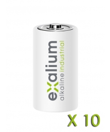 Batería alcalina Exalium Industrial LR14 caja de 10