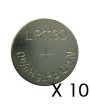 10 batterie alcaline 1,5V LR54/LR1130/V10GA Exalium (LR54EXA) (BR1225/HCN)