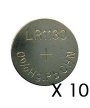 10 pilas alcalinas 1,5V LR54/LR1130/V10GA Exalium (LR54EXA) (BR1225/HCN)