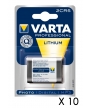 Box 10 batterie litio 6V 1,6Ah 2CR5