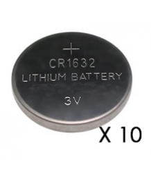 boite 10 Piles Lithium 3V 140mAh CR1632EXA (CR1632EXA-B10)