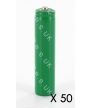 50 battery AAA Ni-Mh 1,2V 850mAh
