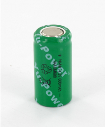 Elément Ni-Mh 1.2V 600mAh 2/3AA Yuasa (1AAXM600)