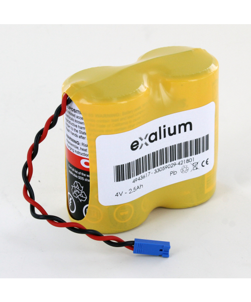 Battery 4V 2.5Ah lead 2S1P