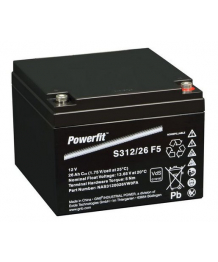 Batterie 12V 26Ah (175x166x125) (S312/26F5)
