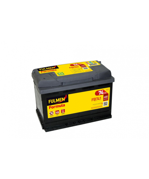 Arrancador 12V 74Ah 680EN (278x175x190mm) batería + G