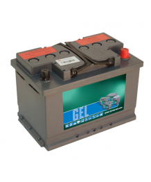 Batterie plomb gel 12V 60Ah/C20 (+)D Bornes auto (12PPG50)