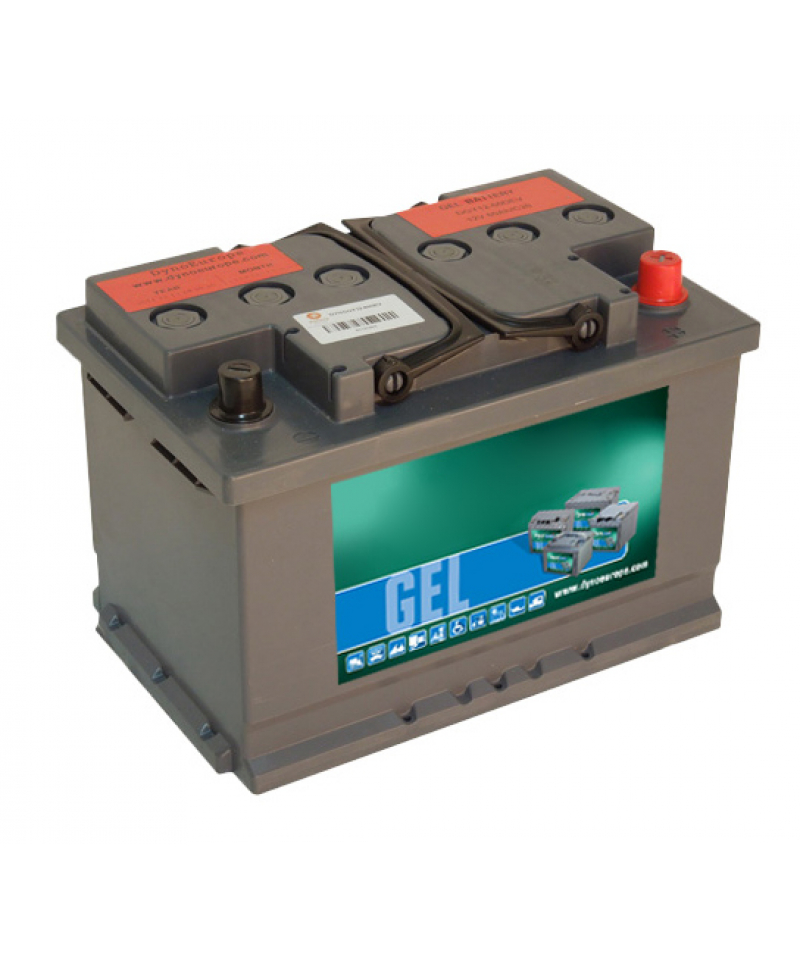 Battery lead Gel 12V 60Ah 2F20h piece auto 2BD 2812PPG50 29 Vlad