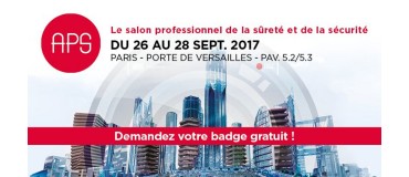 Salon APS du 26 au 28 septembre