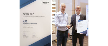 VLAD honoured by Panasonic Europe for performance in lithium batteries