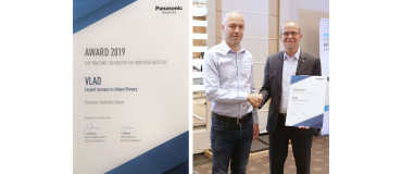 VLAD onorato da Panasonic Europe per le prestazioni in batterie al litio